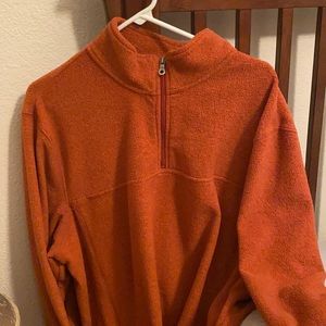 Orange Men’s Croft and Barrow long sleeve shirt